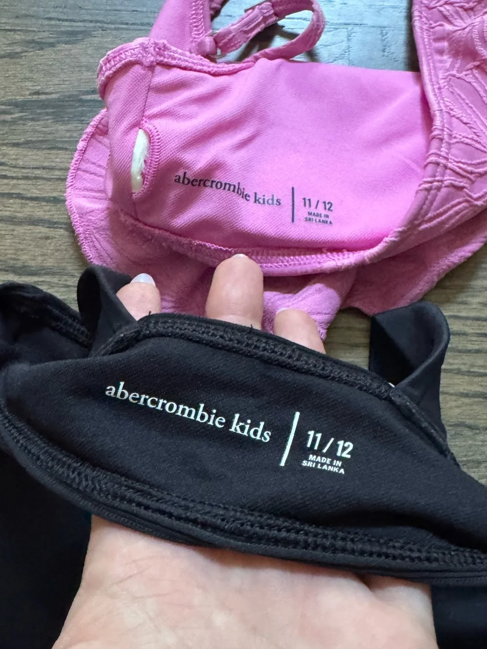 Bundle of 2 Abercrombie Kids Swim Tops!